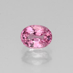 0.73 ct Pink Spinel Gemstone, Spinel Gem in Oval Facet Shape for Sale.