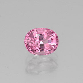 0.77 ct Pink Spinel Stone, Natural Spinel in Oval Facet Shape for Sale