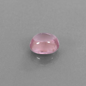 0.64 ct Pink Spinel Stone, Natural Spinel in Oval Cabochon Shape for Sale