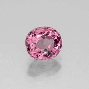 0.98 ct Pink Spinel Stone, Natural Spinel in Oval Facet Shape for Sale
