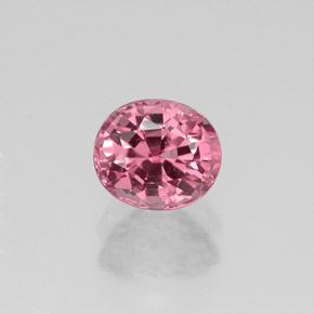 0.89 ct Pink Spinel Gemstone, Spinel Gem in Oval Facet Shape for Sale.