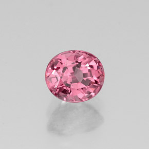 0.89 ct Pink Spinel Stone, Natural Spinel in Oval Facet Shape for Sale