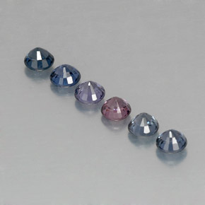 Spinel Gemstone in 4.2 mm Size for Sale, Spinel Stone in Multicolor Color