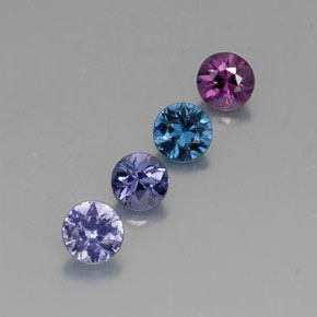 1.32 ct Multicolor Spinel Stone, Natural Spinel in Diamond-Cut Shape for Sale