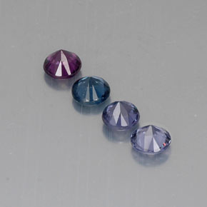 Spinel Gemstone in 4.2 mm Size for Sale, Spinel Stone in Multicolor Color