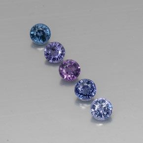 1.81 ct Multicolor Spinel Gemstone, Spinel Gem in Round Facet Shape for Sale.