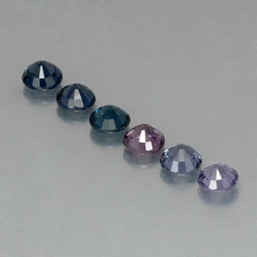 Spinel Gemstone in 4.4 mm Size for Sale, Spinel Stone in Multicolor Color