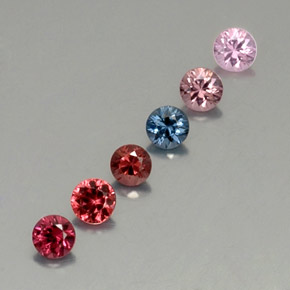 1.01 ct Multicolor Spinel Stone, Natural Spinel in Diamond-Cut Shape for Sale