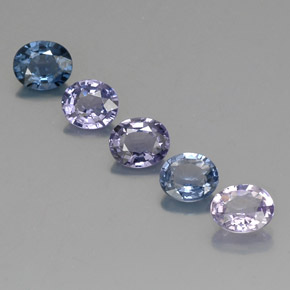 3.32 ct Multicolor Spinel Gemstone, Spinel Gem in Oval Facet Shape for Sale.