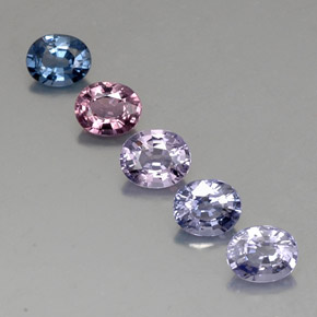 3.55 ct Multicolor Spinel Gemstone, Spinel Gem in Oval Facet Shape for Sale.