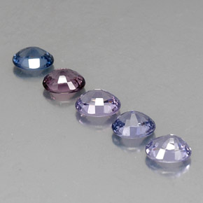 Spinel Gemstone in 5.9 x 4.8 mm Size for Sale, Spinel Stone in Multicolor Color