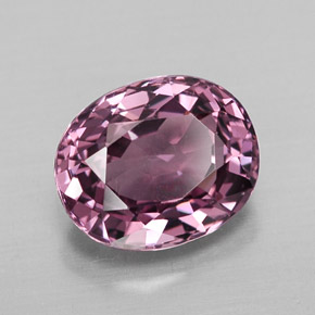 1.94 ct Violet Spinel Stone, Natural Spinel in Oval Facet Shape for Sale