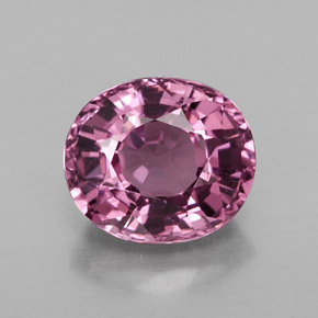1.73 ct Violet Spinel Gemstone, Spinel Gem in Oval Facet Shape for Sale.