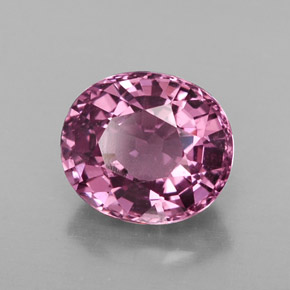1.73 ct Violet Spinel Stone, Natural Spinel in Oval Facet Shape for Sale