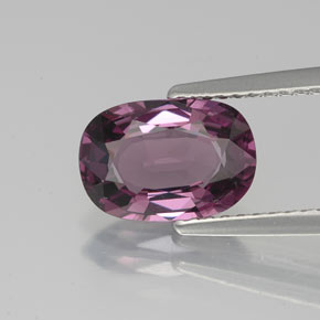 2.01 ct Violet Spinel Gemstone, Spinel Gem in Cushion-Cut Shape for Sale.