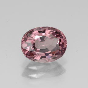 1.77 ct Pink Spinel Stone, Natural Spinel in Oval Facet Shape for Sale