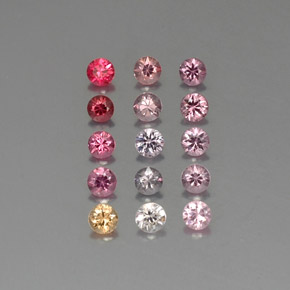 1.42 ct Multicolor Spinel Gemstone, Spinel Gem in Diamond-Cut Shape for Sale.