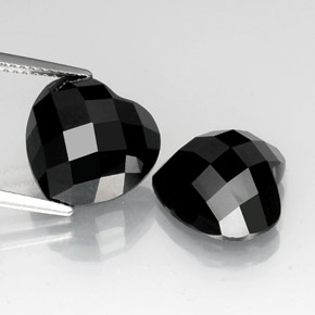 Black Diamond Lookalike Untreated 2199 Pure Inky Black Color Black Spinel Almond Shape Drops 23x7mm Approx 26 Carat August Birthstone