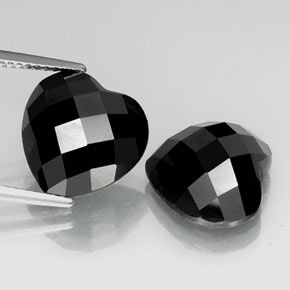 14.4ct Heart Rose-Cut Black Spinel for sale thumb image of 14.4ct Heart Rose-Cut Black Spinel (ID: 328241)