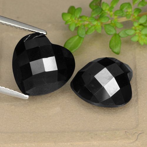 13.93ctw Natural Black Spinel, Heart, Opaque