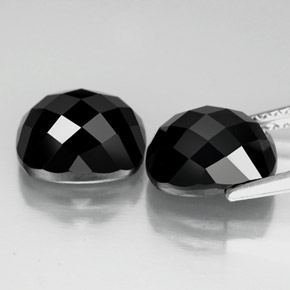 Spinel Gemstone in 10 x 8 mm (calibrated) Size for Sale, Spinel Stone in Black Color