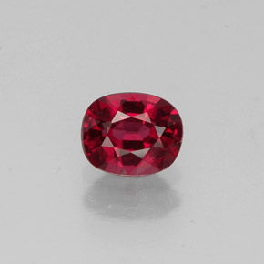 0.56 ct Red Spinel Gemstone, Spinel Gem in Oval Facet Shape for Sale.