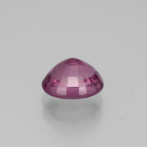 Spinel Gemstone in 7.2 x 6.1 mm Size for Sale, Spinel Stone in Purplish Pink Color