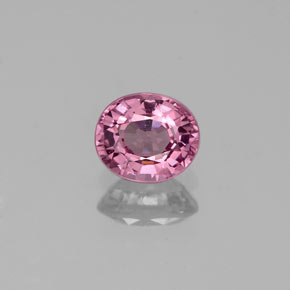 0.56 ct Pink Spinel Gemstone, Spinel Gem in Oval Facet Shape for Sale.