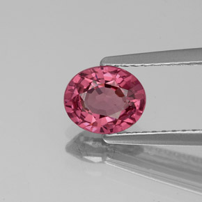 1.03 ct Pink Spinel Gemstone, Spinel Gem in Oval Facet Shape for Sale.