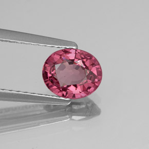 1.03 ct Pink Spinel Stone, Natural Spinel in Oval Facet Shape for Sale