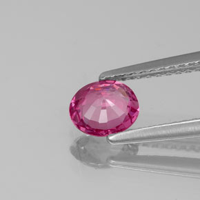 Spinel Gemstone in 6 x 5.2 mm Size for Sale, Spinel Stone in Pinkish Purple Color