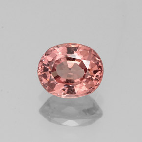 0.92 ct Pink Spinel Gemstone, Spinel Gem in Oval Facet Shape for Sale.