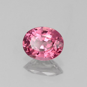 0.73 ct Pink Spinel Stone, Natural Spinel in Oval Facet Shape for Sale