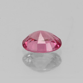 Spinel Gemstone in 6.4 x 5.1 mm Size for Sale, Spinel Stone in Purplish Pink Color