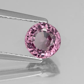 1.10 ct Violet Spinel Gemstone, Spinel Gem in Round Facet Shape for Sale.