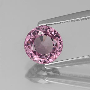 1.10 ct Violet Spinel Stone, Natural Spinel in Round Facet Shape for Sale
