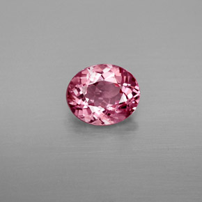 1.34 ct Pink Spinel Gemstone, Spinel Gem in Oval Facet Shape for Sale.