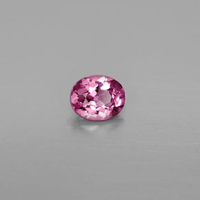 0.64 ct Pink Spinel Stone, Natural Spinel in Oval Facet Shape for Sale