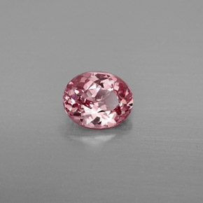 1.27 ct Pink Spinel Stone, Natural Spinel in Oval Facet Shape for Sale