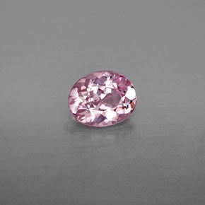 1.02 ct Pink Spinel Gemstone, Spinel Gem in Oval Facet Shape for Sale.