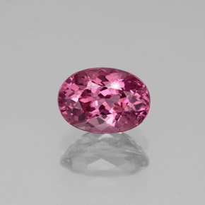 1.21 ct Pink Spinel Gemstone, Spinel Gem in Oval Facet Shape for Sale.