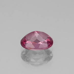 Spinel Gemstone in 7.3 x 5.2 mm Size for Sale, Spinel Stone in Purplish Pink Color