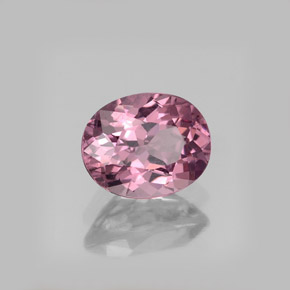 1.22 ct Pink Spinel Stone, Natural Spinel in Oval Facet Shape for Sale