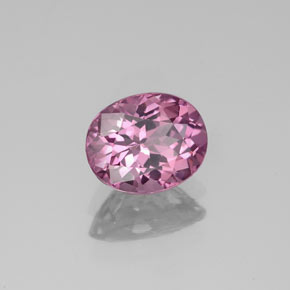 1.21 ct Pink Spinel Stone, Natural Spinel in Oval Facet Shape for Sale