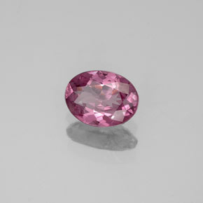0.59 ct Pink Spinel Stone, Natural Spinel in Oval Facet Shape for Sale