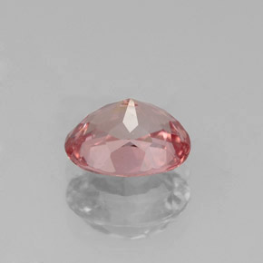 Spinel Gemstone in 7.4 x 6 mm Size for Sale, Spinel Stone in Orange Pink Color