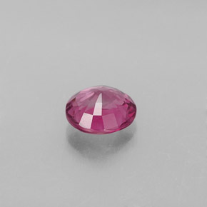 Spinel Gemstone in 6.3 x 5.7 mm Size for Sale, Spinel Stone in Purplish Pink Color