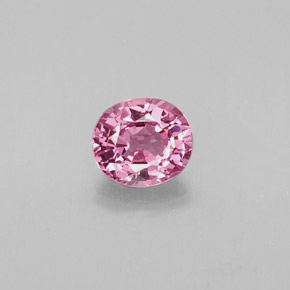 0.84 ct Pink Spinel Gemstone, Spinel Gem in Oval Facet Shape for Sale.