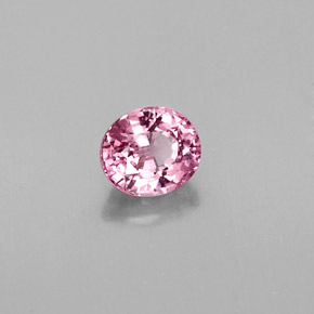 0.81 ct Pink Spinel Stone, Natural Spinel in Oval Facet Shape for Sale