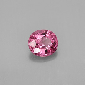 0.68 ct Pink Spinel Stone, Natural Spinel in Oval Facet Shape for Sale